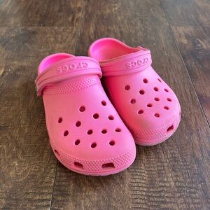 CROCS Kids Bright Pink Sandals